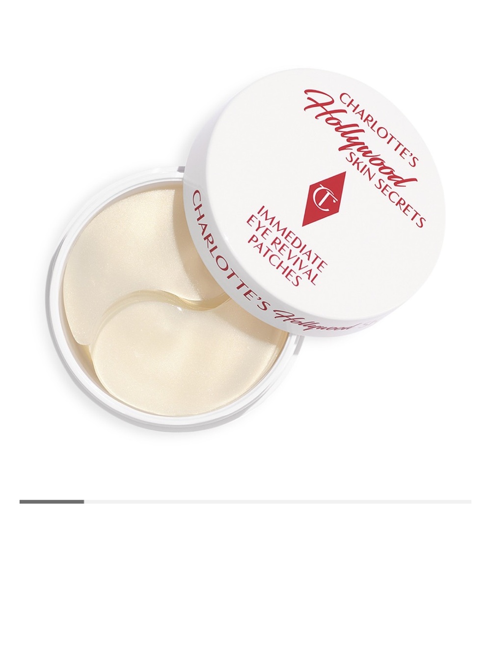 Charlotte Tilbury Immediate Eye Revival Eye Patches- No Box